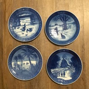 Vintage collectible Royal Copenhagen plates